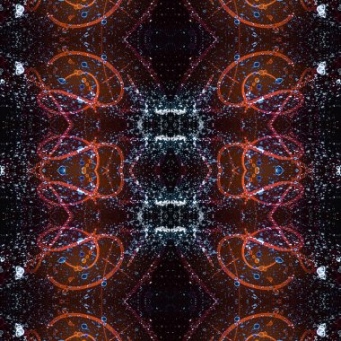 Kusursuz soyut desen. Yaratıcı, kusursuz doku. Soyut arkaplan. kaleydoskop dokusu