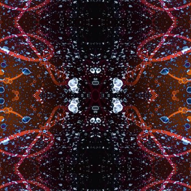 Kusursuz soyut desen. Yaratıcı, kusursuz doku. Soyut arkaplan. kaleydoskop dokusu