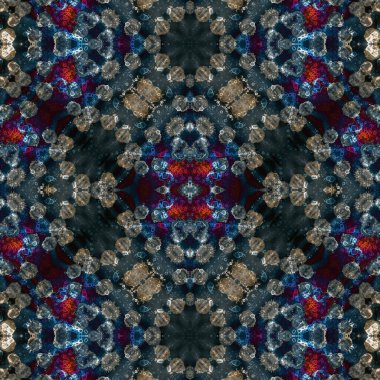 Kusursuz soyut desen. Yaratıcı, kusursuz doku. Soyut arkaplan. kaleydoskop dokusu