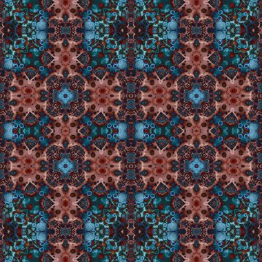 Kusursuz soyut desen. Yaratıcı, kusursuz doku. Soyut arkaplan. kaleydoskop dokusu