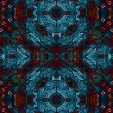 Kusursuz soyut desen. Yaratıcı, kusursuz doku. Soyut arkaplan. kaleydoskop dokusu