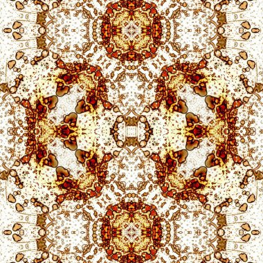 Kusursuz soyut desen. Yaratıcı, kusursuz doku. Soyut arkaplan. kaleydoskop dokusu