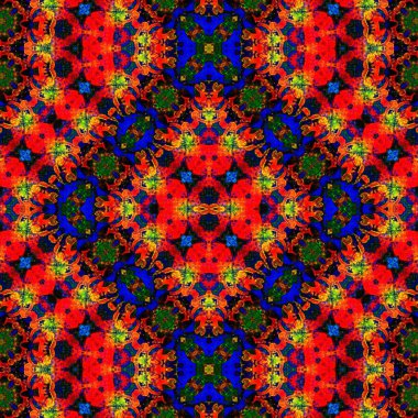 Kusursuz soyut desen. Yaratıcı, kusursuz doku. Soyut arkaplan. kaleydoskop dokusu