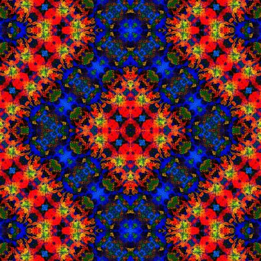 Kusursuz soyut desen. Yaratıcı, kusursuz doku. Soyut arkaplan. kaleydoskop dokusu