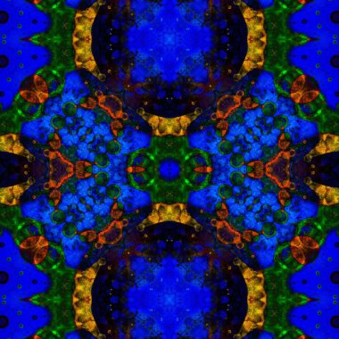 Kusursuz soyut desen. Yaratıcı, kusursuz doku. Soyut arkaplan. kaleydoskop dokusu