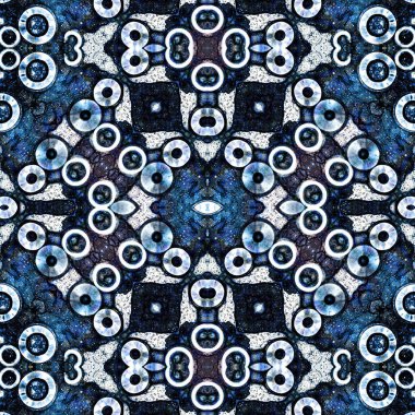 Kusursuz soyut desen. Yaratıcı, kusursuz doku. Soyut arkaplan. kaleydoskop dokusu