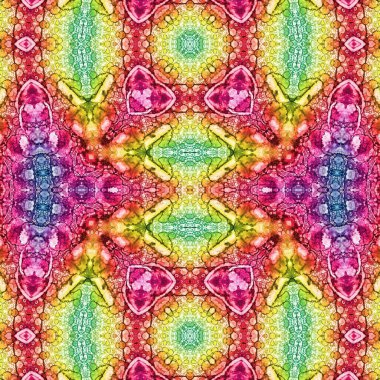 Kusursuz soyut desen. Yaratıcı, kusursuz doku. Soyut arkaplan. kaleydoskop dokusu