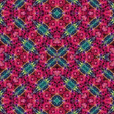 Kusursuz soyut desen. Yaratıcı, kusursuz doku. Soyut arkaplan. kaleydoskop dokusu