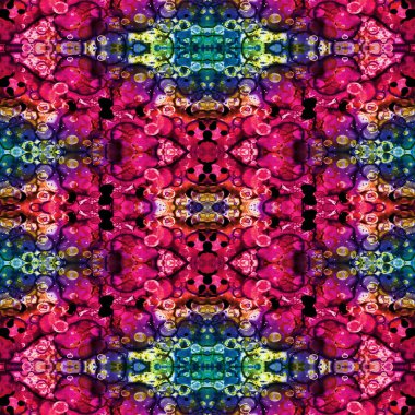 Kusursuz soyut desen. Yaratıcı, kusursuz doku. Soyut arkaplan. kaleydoskop dokusu