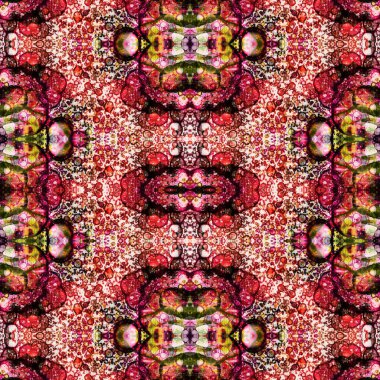 Kusursuz soyut desen. Yaratıcı, kusursuz doku. Soyut arkaplan. kaleydoskop dokusu