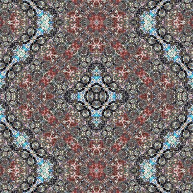 Kusursuz soyut desen. Yaratıcı, kusursuz doku. Soyut arkaplan. kaleydoskop dokusu