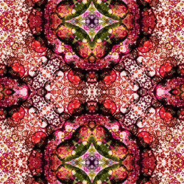 Kusursuz soyut desen. Yaratıcı, kusursuz doku. Soyut arkaplan. kaleydoskop dokusu