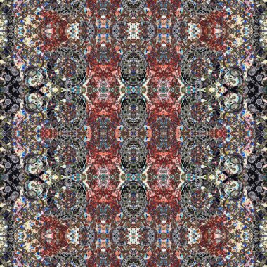 Kusursuz soyut desen. Yaratıcı, kusursuz doku. Soyut arkaplan. kaleydoskop dokusu