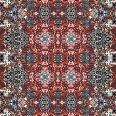 Kusursuz soyut desen. Yaratıcı, kusursuz doku. Soyut arkaplan. kaleydoskop dokusu