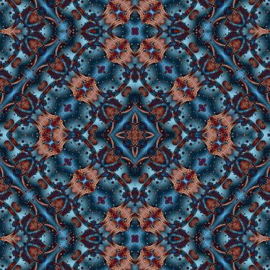 Kusursuz soyut desen. Yaratıcı, kusursuz doku. Soyut arkaplan. kaleydoskop dokusu