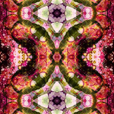 Kusursuz soyut desen. Yaratıcı, kusursuz doku. Soyut arkaplan. kaleydoskop dokusu