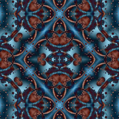 Kusursuz soyut desen. Yaratıcı, kusursuz doku. Soyut arkaplan. kaleydoskop dokusu