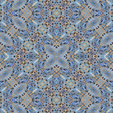 Kusursuz soyut desen. Yaratıcı, kusursuz doku. Soyut arkaplan. kaleydoskop dokusu