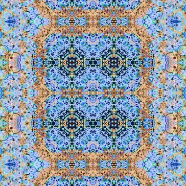 Kusursuz soyut desen. Yaratıcı, kusursuz doku. Soyut arkaplan. kaleydoskop dokusu