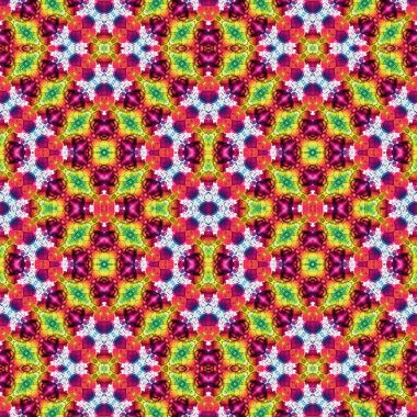 Kusursuz soyut desen. Yaratıcı, kusursuz doku. Soyut arkaplan. kaleydoskop dokusu