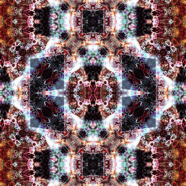 Kusursuz soyut desen. Yaratıcı, kusursuz doku. Soyut arkaplan. kaleydoskop dokusu