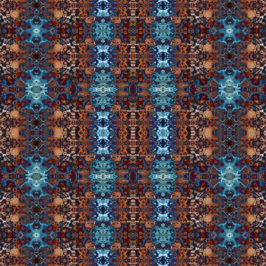 Kusursuz soyut desen. Yaratıcı, kusursuz doku. Soyut arkaplan. kaleydoskop dokusu