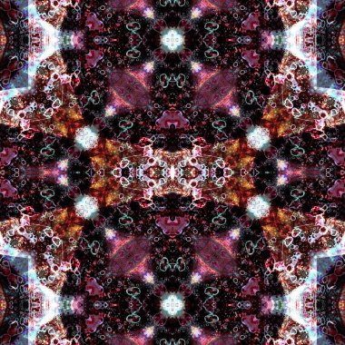 Kusursuz soyut desen. Yaratıcı, kusursuz doku. Soyut arkaplan. kaleydoskop dokusu