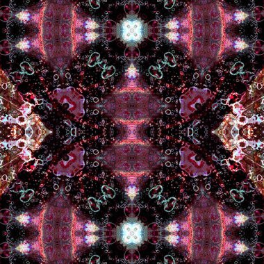 Kusursuz soyut desen. Yaratıcı, kusursuz doku. Soyut arkaplan. kaleydoskop dokusu