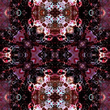 Kusursuz soyut desen. Yaratıcı, kusursuz doku. Soyut arkaplan. kaleydoskop dokusu