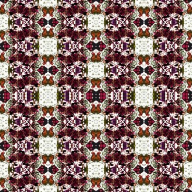 Kusursuz soyut desen. Yaratıcı, kusursuz doku. Soyut arkaplan. kaleydoskop dokusu