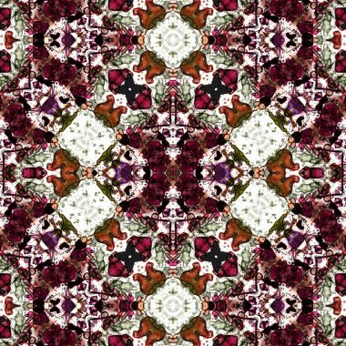 Kusursuz soyut desen. Yaratıcı, kusursuz doku. Soyut arkaplan. kaleydoskop dokusu