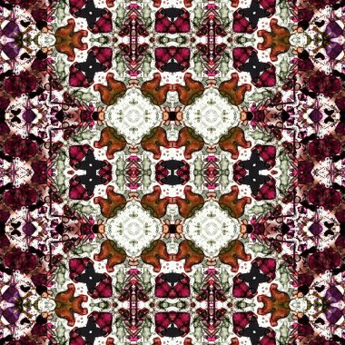 Kusursuz soyut desen. Yaratıcı, kusursuz doku. Soyut arkaplan. kaleydoskop dokusu