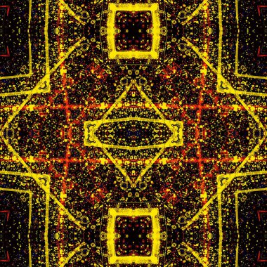 Kusursuz soyut desen. Yaratıcı, kusursuz doku. Soyut arkaplan. kaleydoskop dokusu