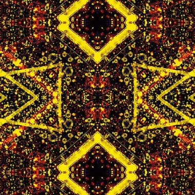 Kusursuz soyut desen. Yaratıcı, kusursuz doku. Soyut arkaplan. kaleydoskop dokusu