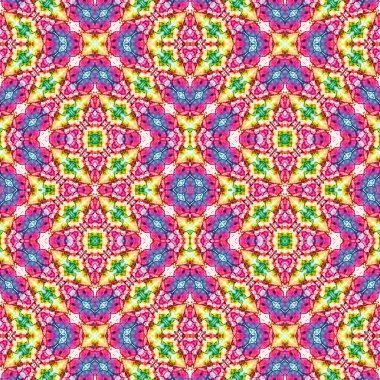 Kusursuz soyut desen. Yaratıcı, kusursuz doku. Soyut arkaplan. kaleydoskop dokusu