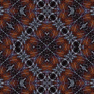 Kusursuz soyut desen. Yaratıcı, kusursuz doku. Soyut arkaplan. kaleydoskop dokusu