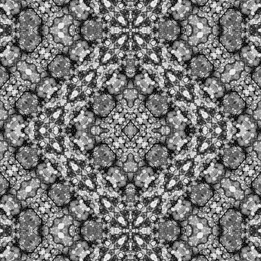 Kusursuz soyut desen. Yaratıcı, kusursuz doku. Soyut arkaplan. kaleydoskop dokusu