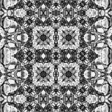 Kusursuz soyut desen. Yaratıcı, kusursuz doku. Soyut arkaplan. kaleydoskop dokusu