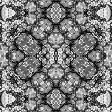 Kusursuz soyut desen. Yaratıcı, kusursuz doku. Soyut arkaplan. kaleydoskop dokusu