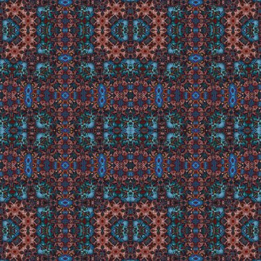 Kusursuz soyut desen. Yaratıcı, kusursuz doku. Soyut arkaplan. kaleydoskop dokusu