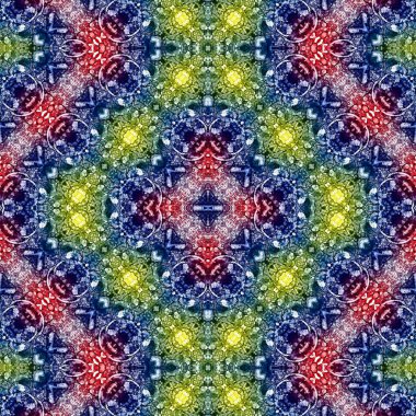 Kusursuz soyut desen. Yaratıcı, kusursuz doku. Soyut arkaplan. kaleydoskop dokusu