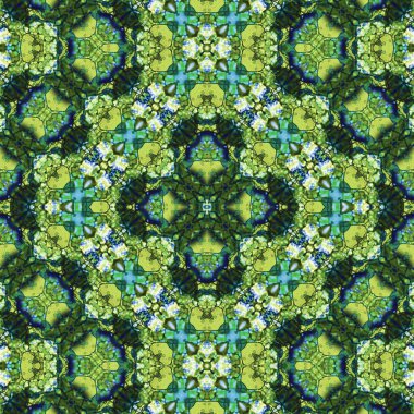 Kusursuz soyut desen. Yaratıcı, kusursuz doku. Soyut arkaplan. kaleydoskop dokusu