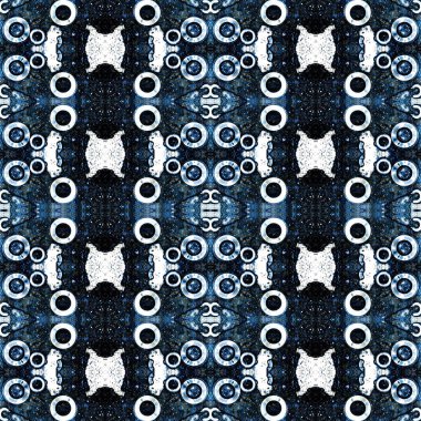 Kusursuz soyut desen. Yaratıcı, kusursuz doku. Soyut arkaplan. kaleydoskop dokusu