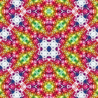 Kusursuz soyut desen. Yaratıcı, kusursuz doku. Soyut arkaplan. kaleydoskop dokusu