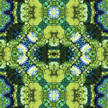 Kusursuz soyut desen. Yaratıcı, kusursuz doku. Soyut arkaplan. kaleydoskop dokusu