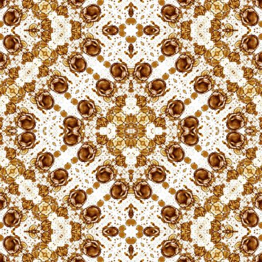 Kusursuz soyut desen. Yaratıcı, kusursuz doku. Soyut arkaplan. kaleydoskop dokusu