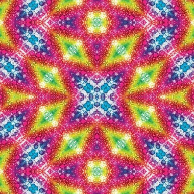 Kusursuz soyut desen. Yaratıcı, kusursuz doku. Soyut arkaplan. kaleydoskop dokusu