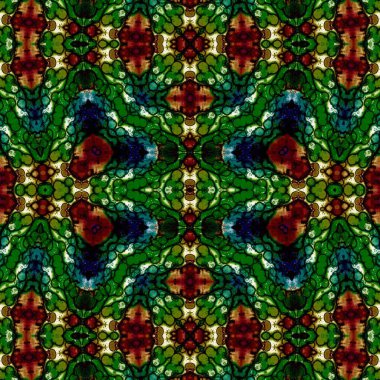 Kusursuz soyut desen. Yaratıcı, kusursuz doku. Soyut arkaplan. kaleydoskop dokusu