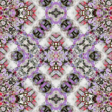 Kusursuz soyut desen. Yaratıcı, kusursuz doku. Soyut arkaplan. kaleydoskop dokusu