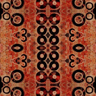 Kusursuz soyut desen. Yaratıcı, kusursuz doku. Soyut arkaplan. kaleydoskop dokusu